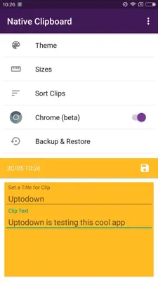 Native Clipboard android App screenshot 2